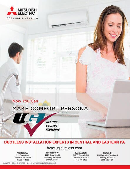 UGI_Mitsubishi_Ductless_Product_Guide_2018-Cover_Image