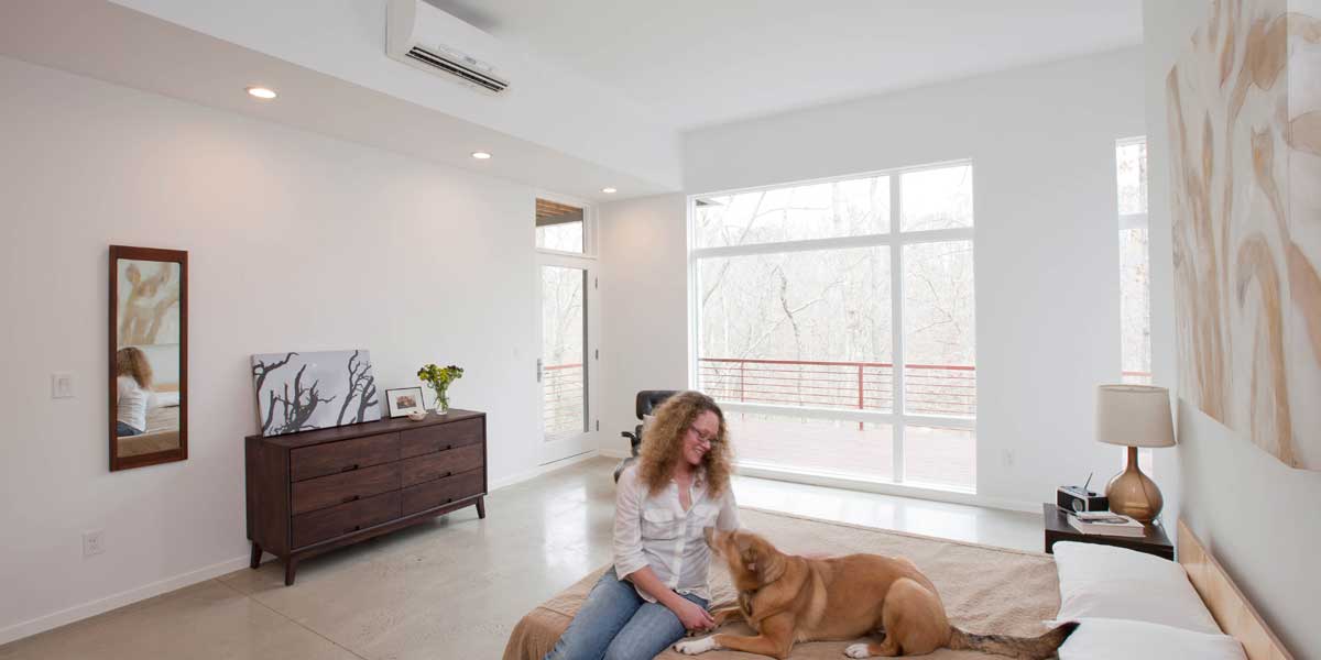 Improve your indoor air quality with a ductless HVAC solution